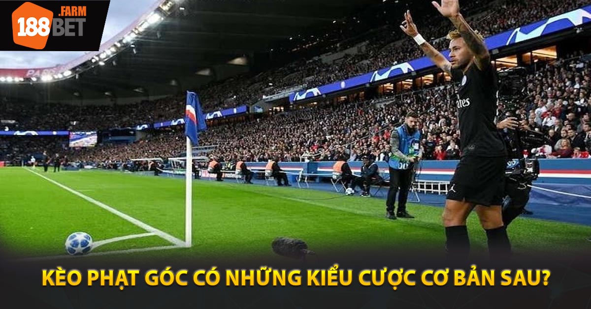 Kèo phạt góc có những kiểu cược cơ bản sau?